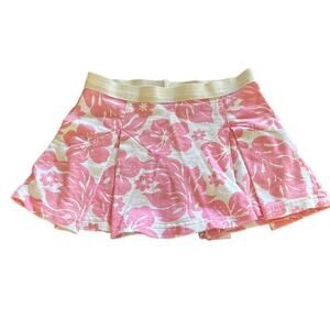 Classic Blues Wrangler Vintage Y2K Pink White Floral Knit Mini Skirt Size Small